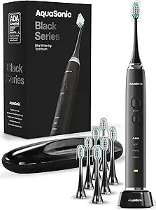 Aquasonic Black Series Ultra Whitening Toothbrush