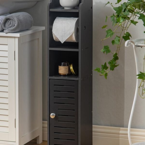 AOJEZOR Toilet Paper Holder Stand