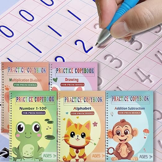 Reusable Grooved Handwriting Workbooks