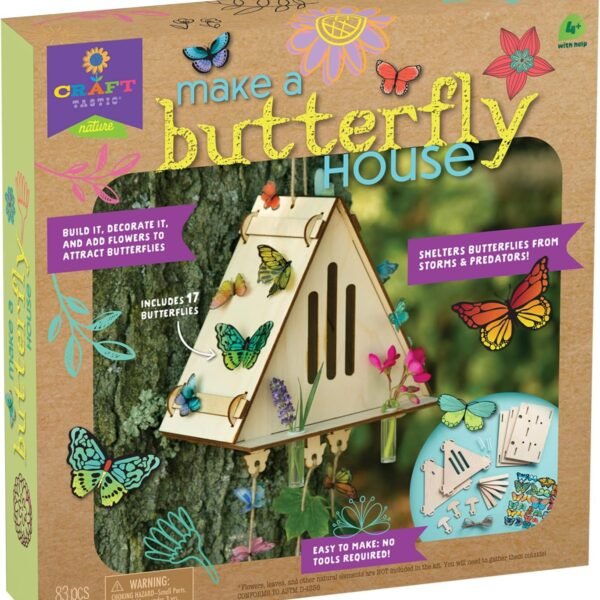 Craft-Tastic — Make A Butterfly House