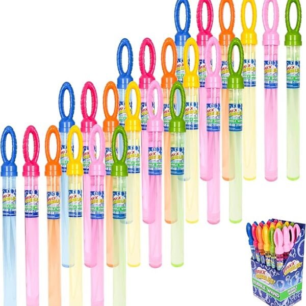 Maxx Bubbles 24 Pack 14.6" Bulk Bubble Wands