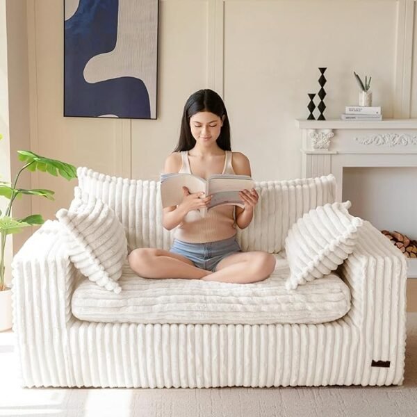 MAXYOYO 59" Bean Bag Sofa Couch