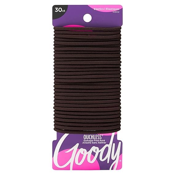 Goody Ouchless Hair Elastics – No Pull, No Breakage