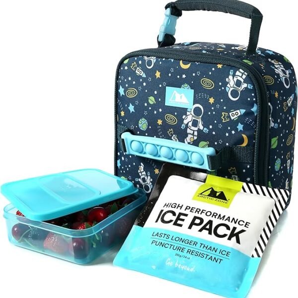 Arctic Zone Kids Lunch Box Combo with Gel Ice Pack