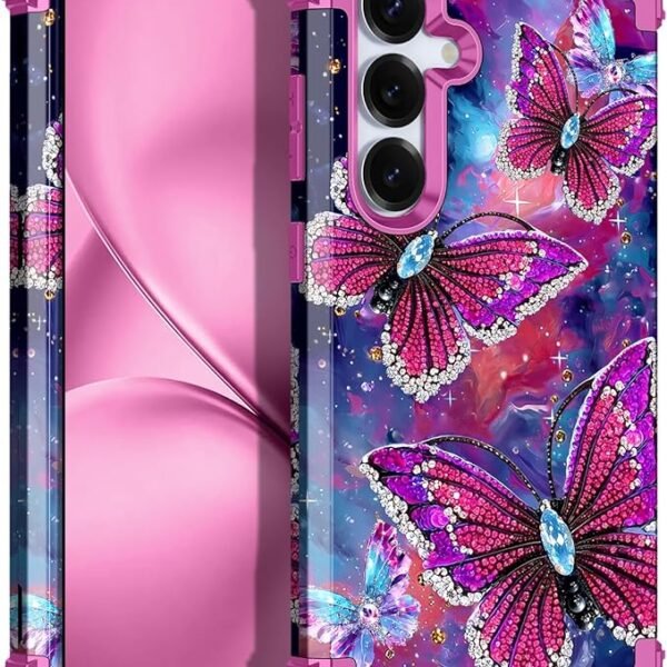 LONTECT for Galaxy S25 Case Glow in The Dark