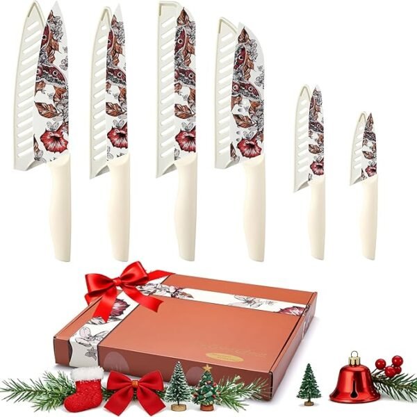 Marco Almond Knife Set Artistic Designed