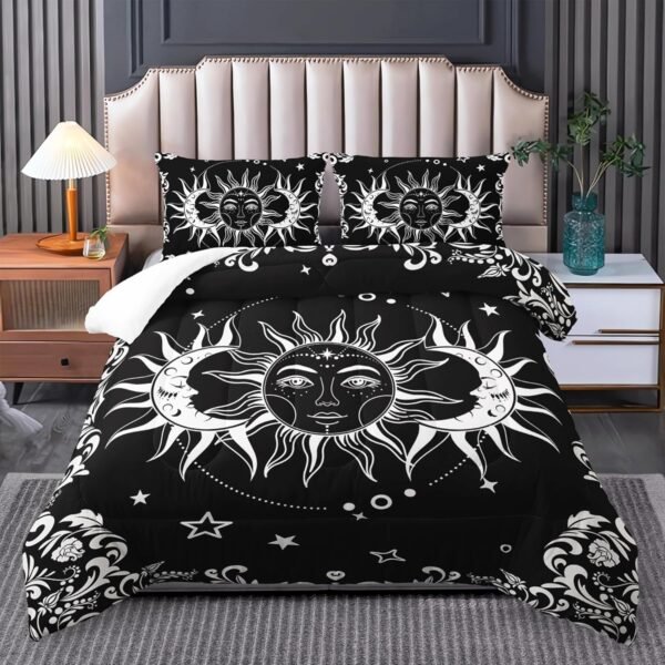 Boho Queen Comforter Set for Girls