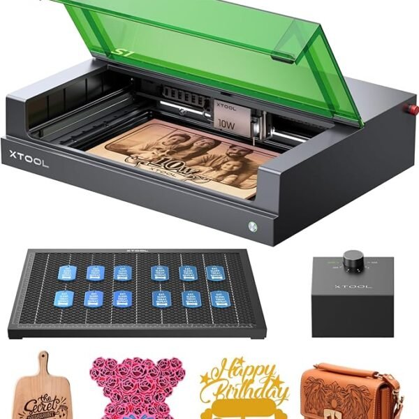 xTool S1 Laser Engraver with Air Assist