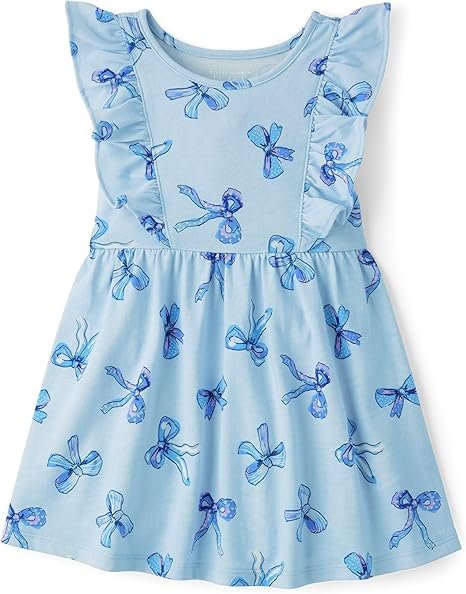 The Children's Place Baby Girls' and Toddler Short Sleeve Fashion Dress