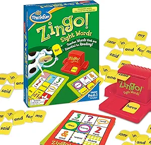 ThinkFun Zingo Sight Words Award Winning Early Reading Game