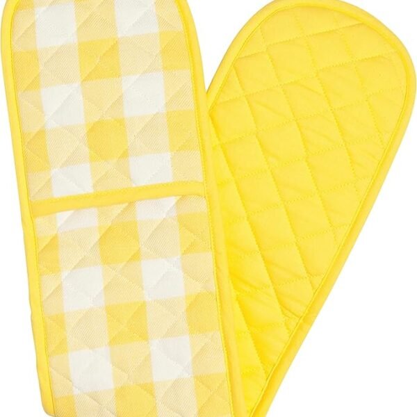 Now Designs Double Chef Mitt, Lemon Yellow