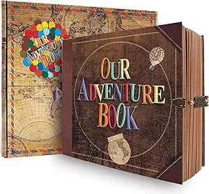 JIMBON Our Adventure Book Scrapbook Photo Album Retro