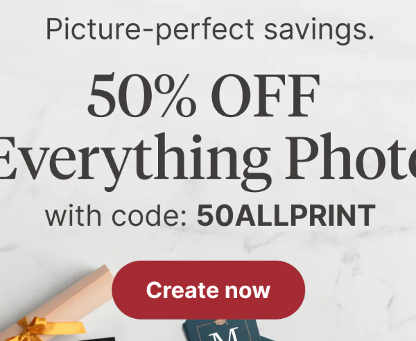 Walgreens Photo Sale!  50% OFF EVERYTHING photo!