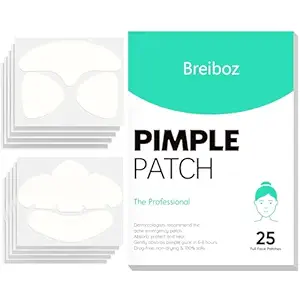 Full Face Pimple Patches (5 Pack, 25 Patches)