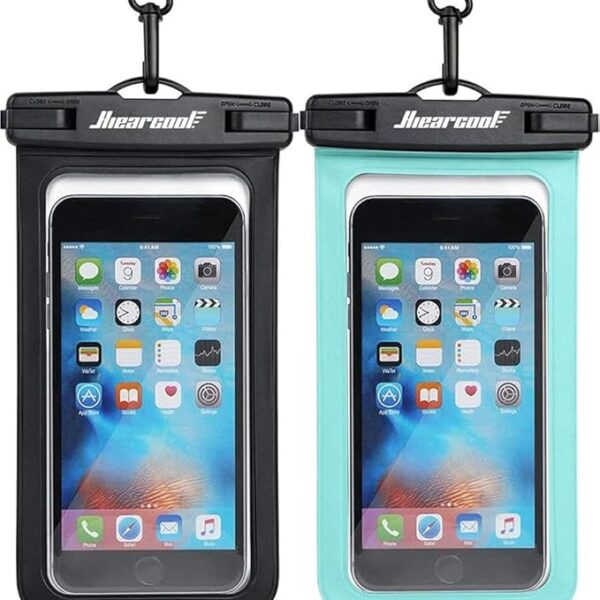 Hiearcool Waterproof Phone Pouch, IPX8 Waterproof
