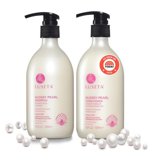 Luseta Glossy Pearl Shampoo and Conditioner Set