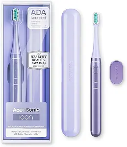 Aquasonic Icon ADA-Accepted Rechargeable Toothbrush