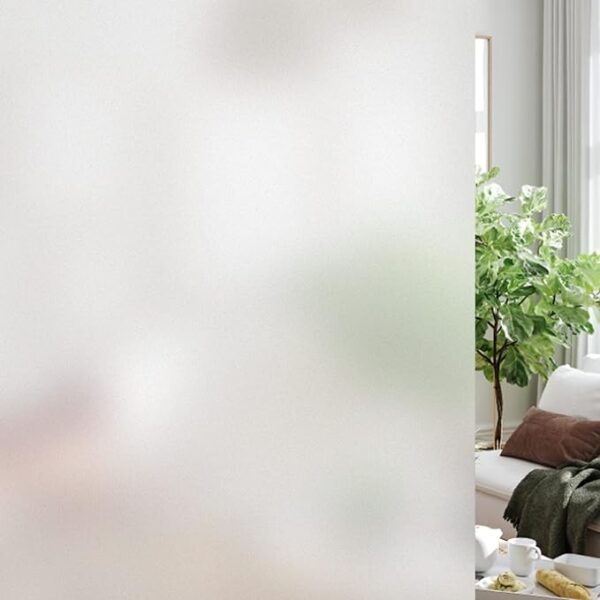 HIDBEA Frosted Window Privacy Film Heat Control UV Blocking
