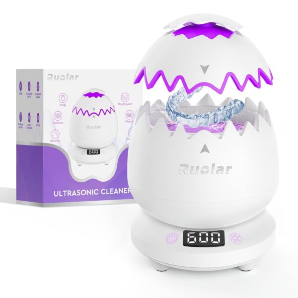 Ultrasonic Retainer Cleaner Machine for Dentures