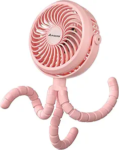 AMACOOL Battery Operated Stroller Fan