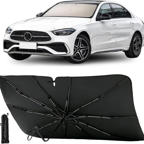 Foldable Car Windshield Sun Shade Umbrella