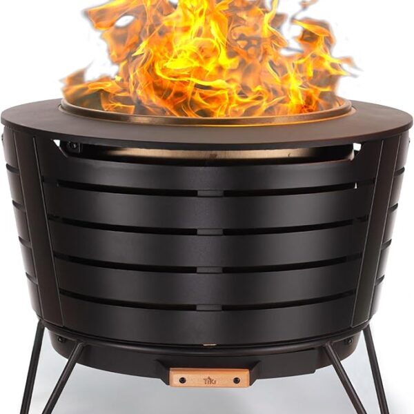 TIKI Patio Smokeless Outdoor Fire Pit