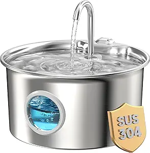 Cat Water Fountain Stainless Steel: Cat Fountain for Drinking