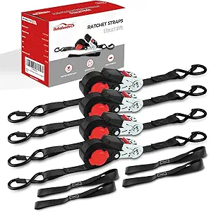 NeatStrap Ratchet Strap with Safety Lock Chromoly