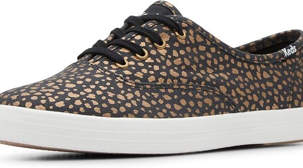 Keds Womens Champion Glitter Lace Up