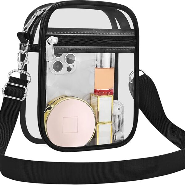 Clear Purse Stadium Transparent Messenger Bag