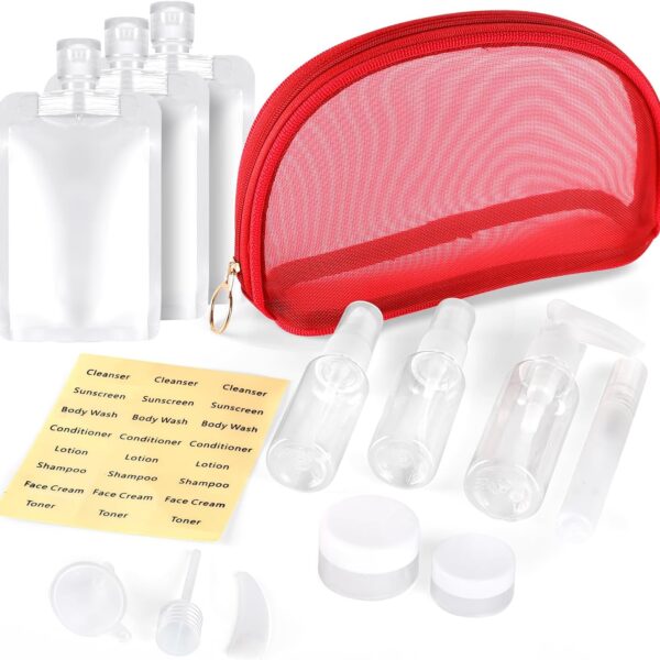 9-Pack Travel Bottles Set