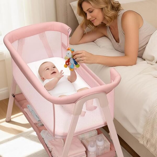 Baby Bassinet, Bedside Bassinet for Baby