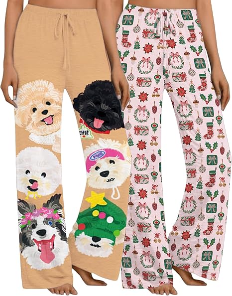 YUNDAI 2Pc Women's Lounge Pants