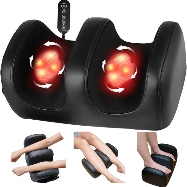 MASGRE Electric Foot Massager Machine with Heat