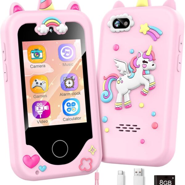 Kids Smart Phone with Dual Camera, Game & Music Player