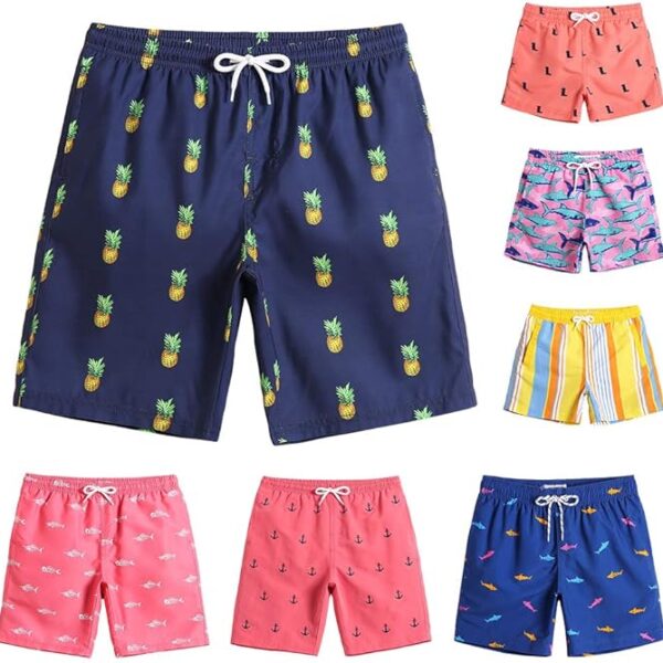 maamgic Boys Swim Trunks Toddler Swim Shorts Little Boys