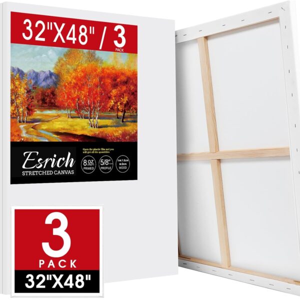 Stretched Canvas for Painting 32x48 Inch