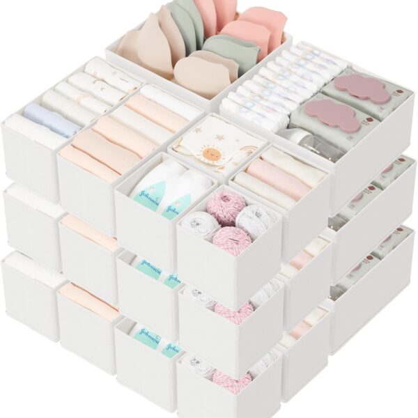 Drawer Organizers 18-Piece Set