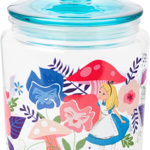 Glass Cookie Snack Candy Jar