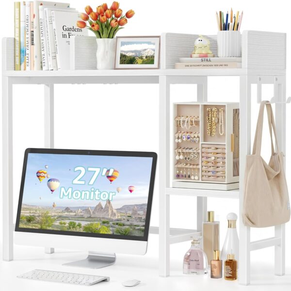 BOLUO Desk Hutch Dorm Room