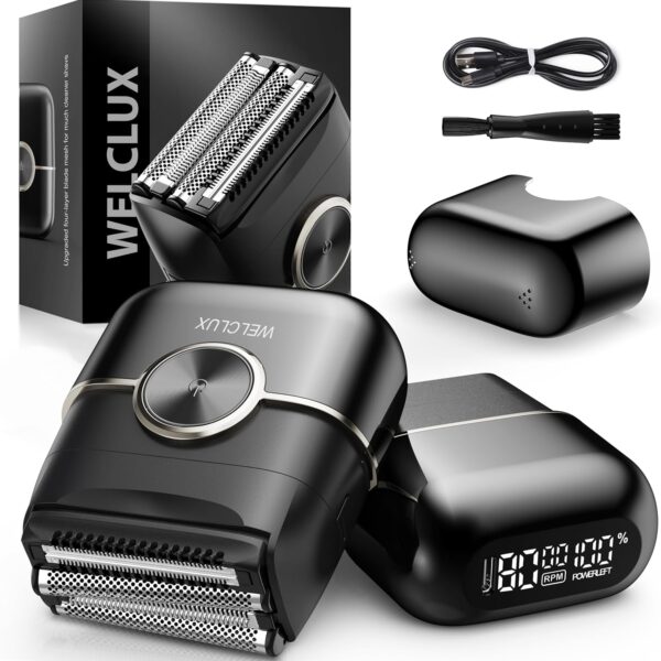 Rechargeable Electric Razor for Men