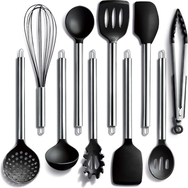 COOK WITH COLOR Silicone Cooking Utensils