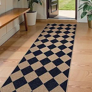 Lahome Checkered Easy Jute Rug