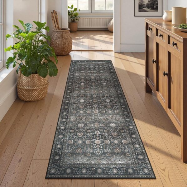 Collive Washable Runners Rug for Hallway