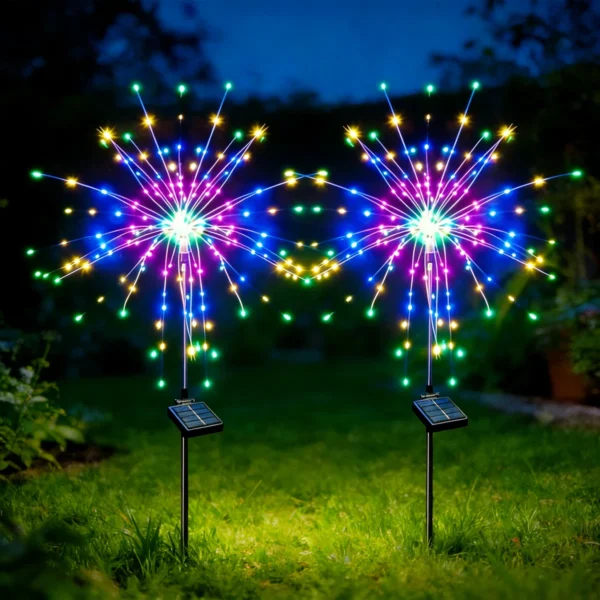 2pk Solar Firework Lights $15