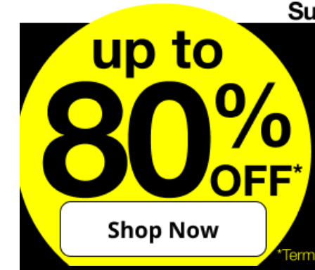 JCPenney has some nice savings  UP TO 80% OFF