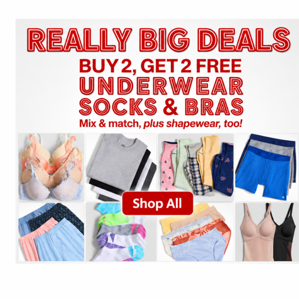 JCPenney's Buy 2 and get 2 FREE