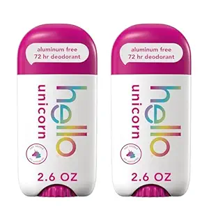 hello Unicorn Aluminum Free Deodorant for Women