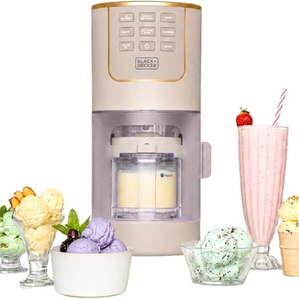 BLACK+DECKER Ice Cream Maker for Families
