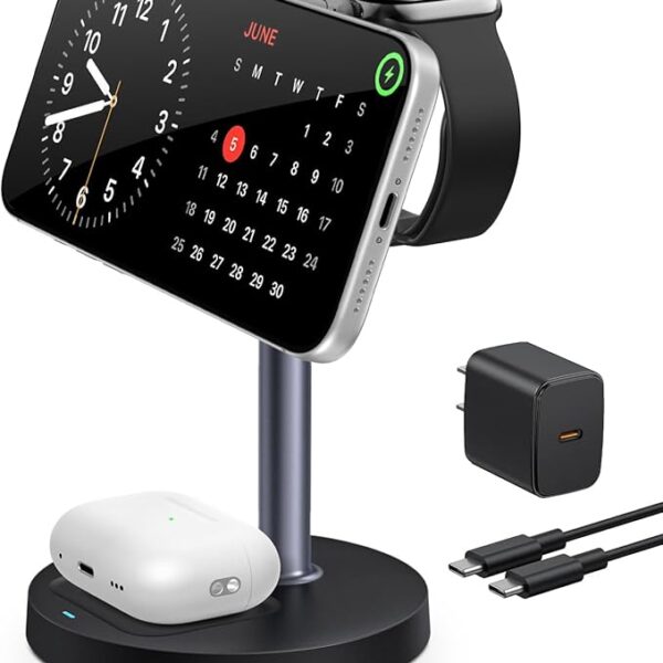 3 in 1 Magnetic Wireless Charging Station